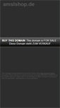 Mobile Screenshot of amslshop.de